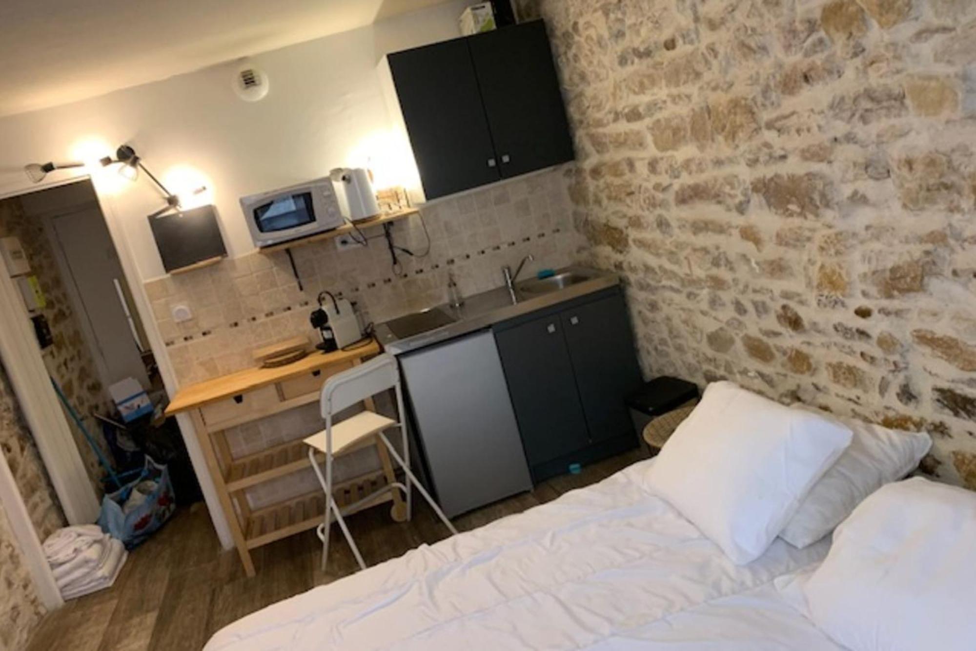 Studio With Exposed Stone Vieux Lyon Kültér fotó
